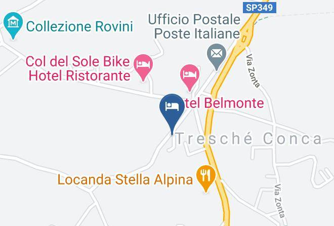 Vicenza - Albergo Alba Di Panozzo Andrea Maps
