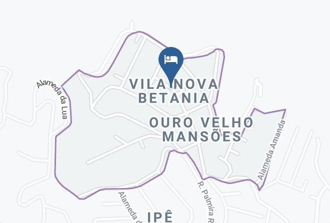 Nova Lima - Albergo Alegria Maps