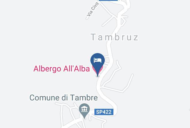 Belluno - Albergo All'alba Maps