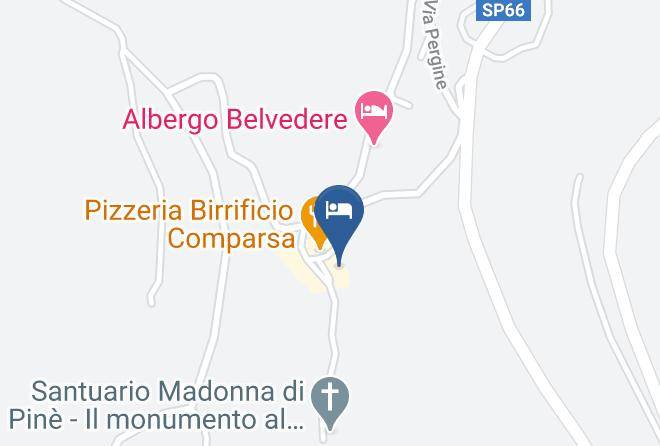 Trento - Albergo Alla Comparsa Maps