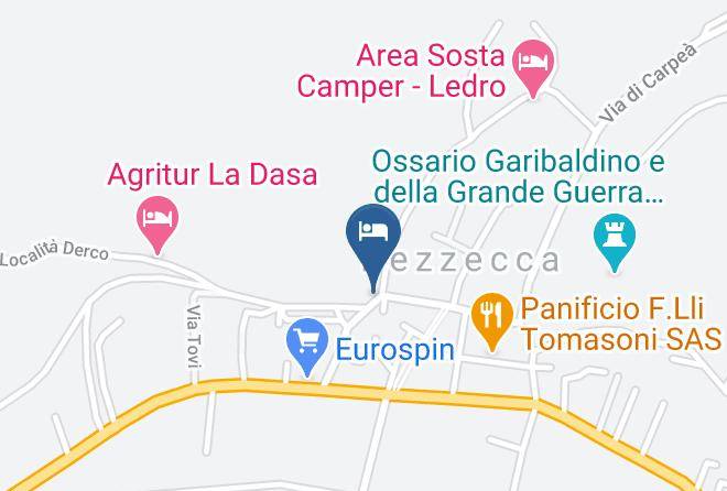 Trento - Albergo Alla Costa Maps