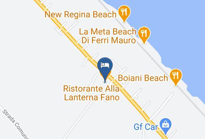 Pesaro And Urbino - Albergo Alla Lanterna Maps