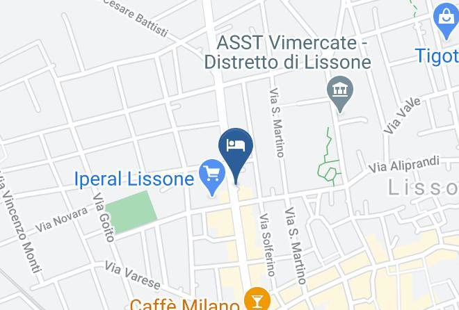 Monza E Brianza - Albergo Alla Passeggiata Maps