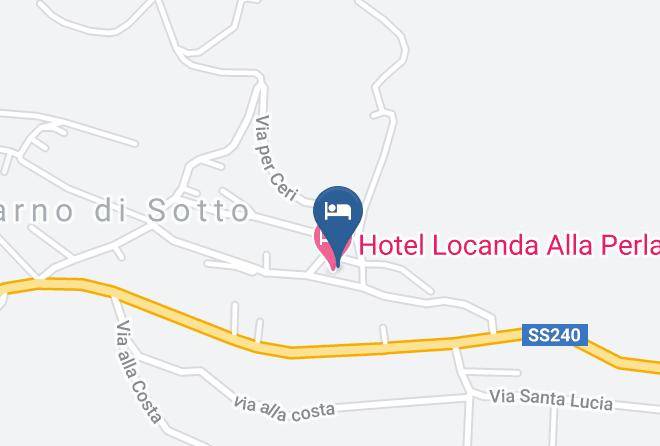 Trento - Albergo Alla Perla Snc Di Zecchini Valeria & C Maps