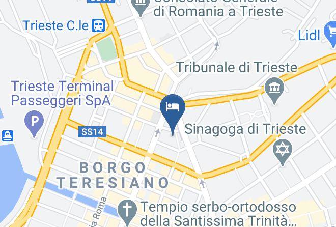 Trieste - Albergo Alla Posta Maps