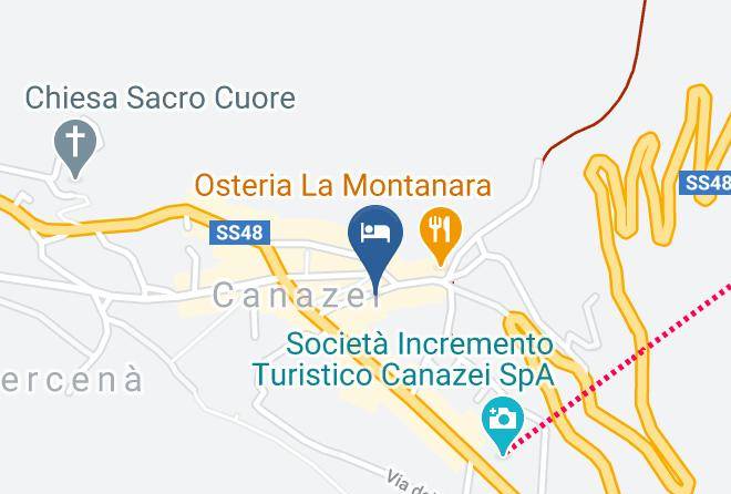 Trento - Albergo Alla Rosa B&b Maps