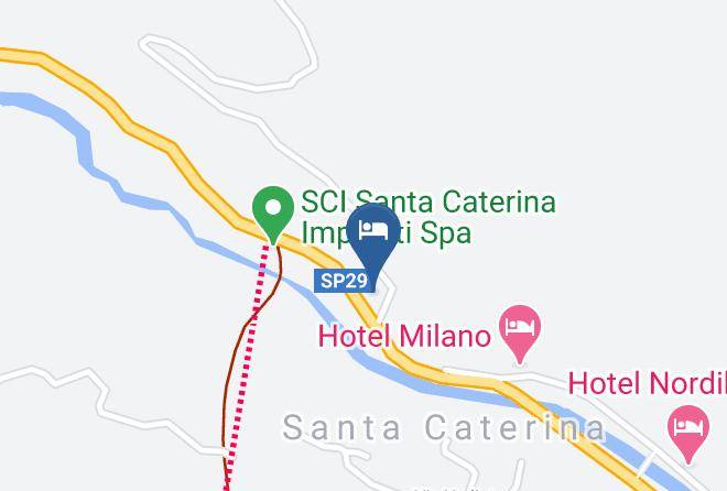 Sondrio - Albergo Alle Tre Baite Maps
