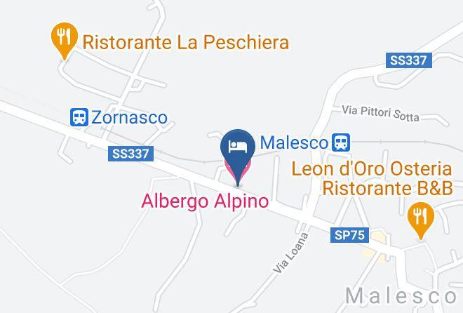 Verbano Cusio Ossola - Albergo Alpino Maps