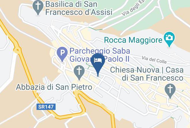 Perugia - Albergo Ancajani Maps
