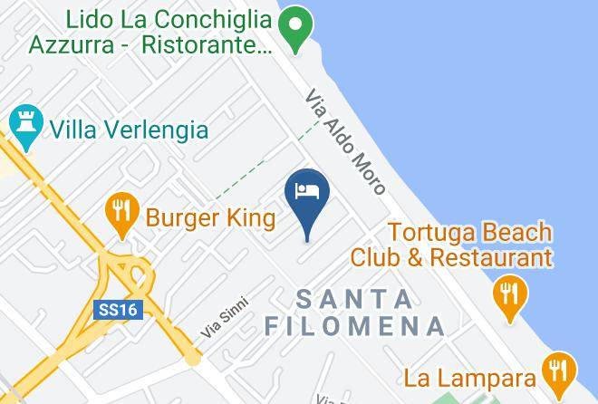 Pescara - Albergo Antagos Maps