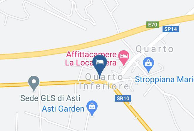 Asti - Albergo Antica Dogana Maps