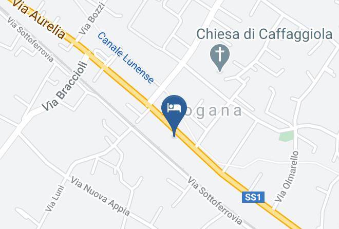 La Spezia - Albergo Antica Luni Maps