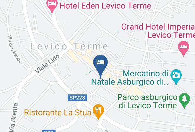 Trento - Albergo Antica Rosa Maps