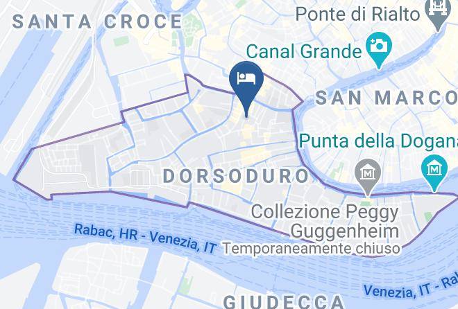 Albergo Antico Capon Map