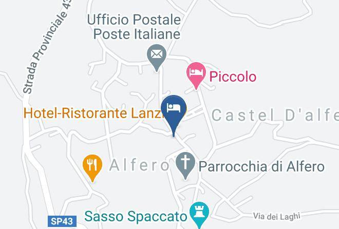 Forli - Albergo Appennino Nord Maps
