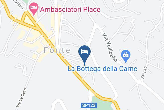Frosinone - Albergo Ariston Maps