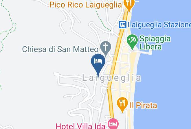 Savona - Albergo Armida Sas Di Boldrin Cesarina & C Maps