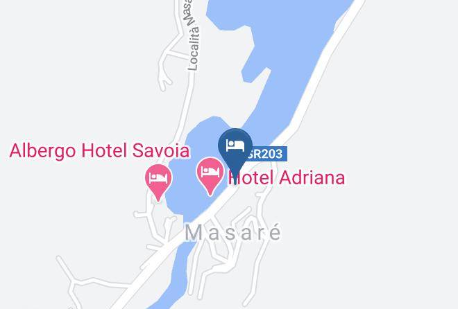 Belluno - Albergo Astor Maps