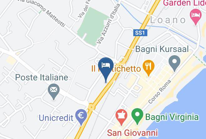 Savona - Albergo Astoria Maps