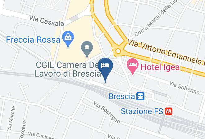 Brescia - Albergo Astron Hotel Maps