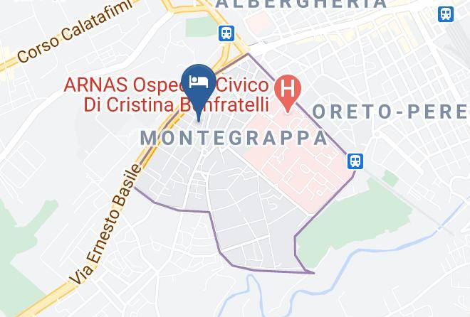 Palermo - Albergo Athenaeum Maps