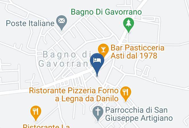 Grosseto - Albergo Augusto Maps