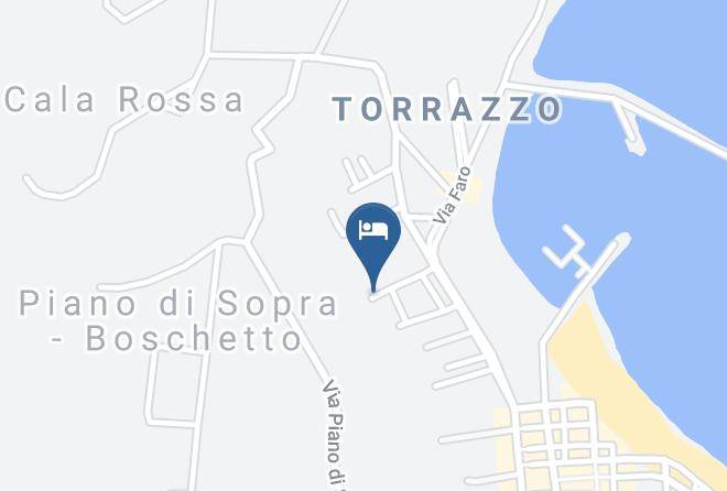 Trapani - Albergo Auralba Maps