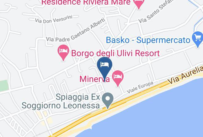 Savona - Albergo Azucena Maps