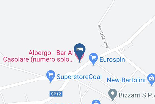Ancona - Albergo Bar Al Casolare Maps