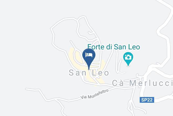 Rimini - Albergo Bar Ristorante Castello Maps