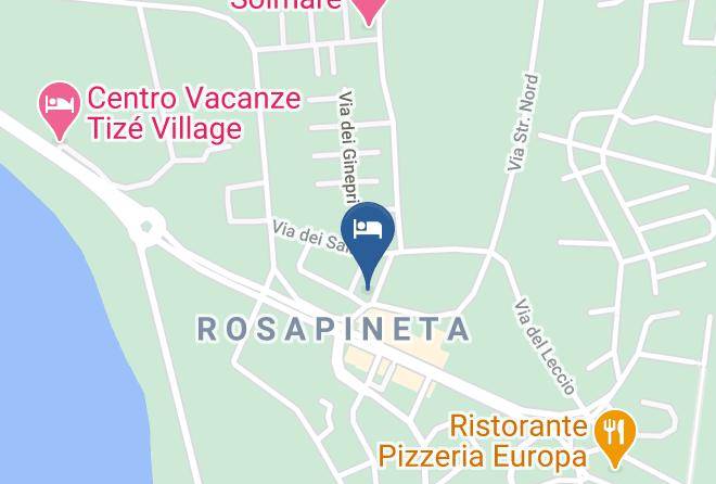 Rovigo - Albergo Bar Ristorante Conchiglia Maps