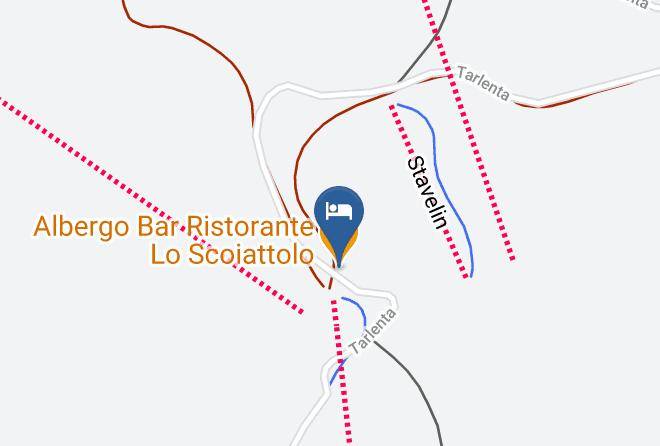 Trento - Albergo Bar Ristorante Lo Scoiattolo Maps