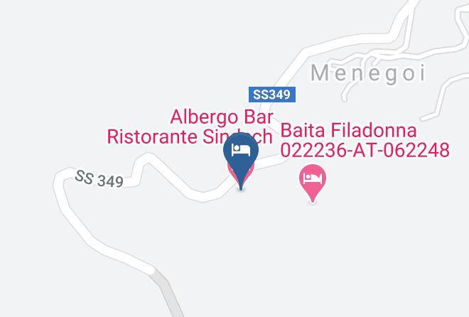 Trento - Albergo Bar Ristorante Sindech Maps