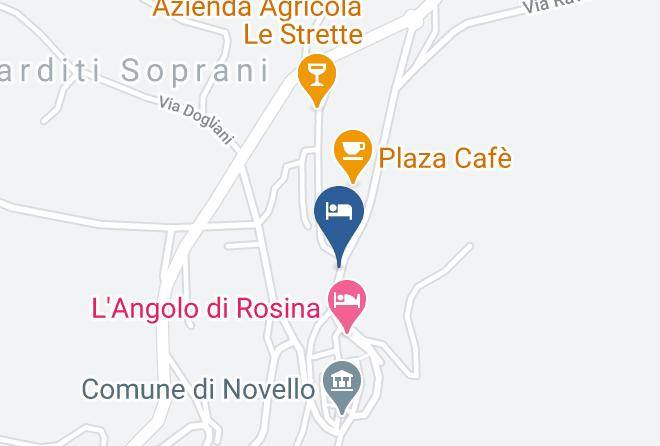 Cuneo - Albergo Barbabuc Maps