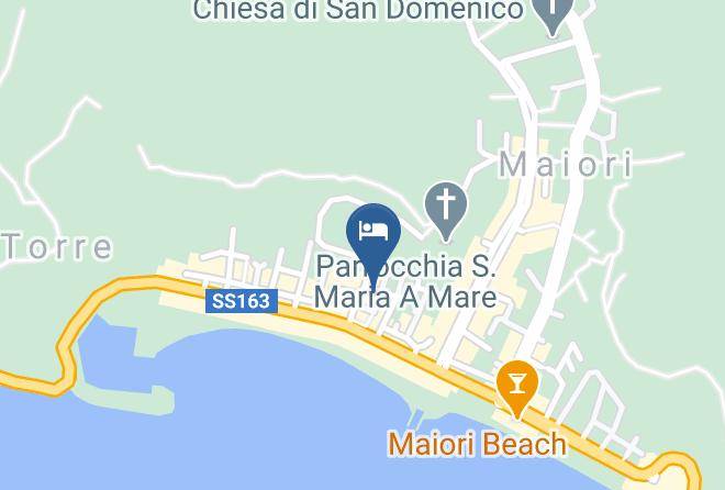 Salerno - Albergo B&b Pensione Riviera Maps