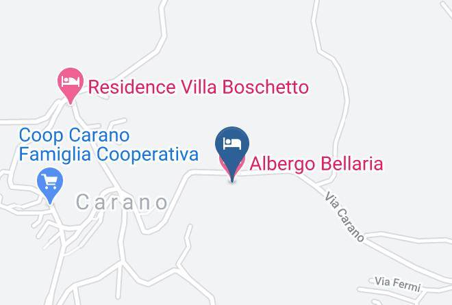 Trento - Albergo Bellaria Maps