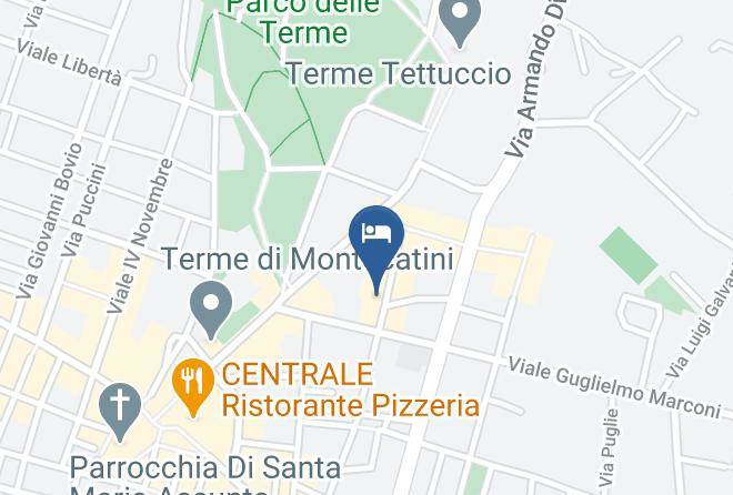 Pistoia - Albergo Belsoggiorno Maps