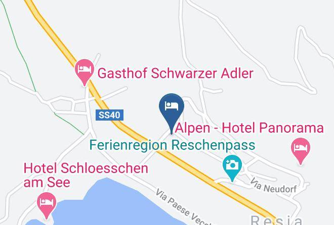 Albergo Bergheim Map