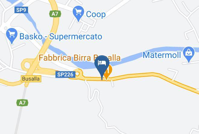 Genoa - Albergo Birra Maps