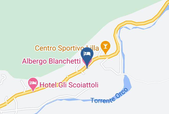 Turin - Albergo Blanchetti Maps