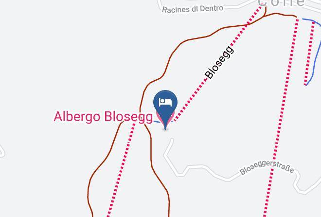 Bolzano - Albergo Blosegg Maps