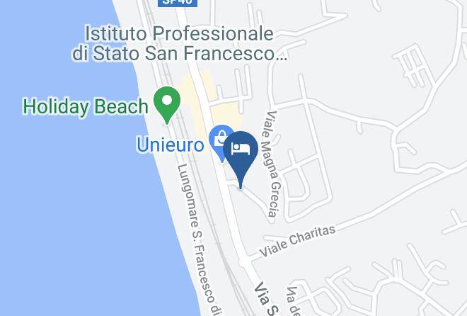 Cosenza - Albergo Blumentag Maps