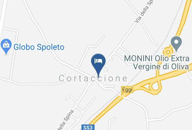 Perugia - Albergo Boni Cerri Maps