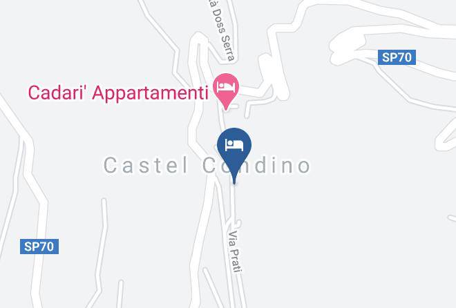 Trento - Albergo Boniprati Celestina Gemma Bagozzi Maps
