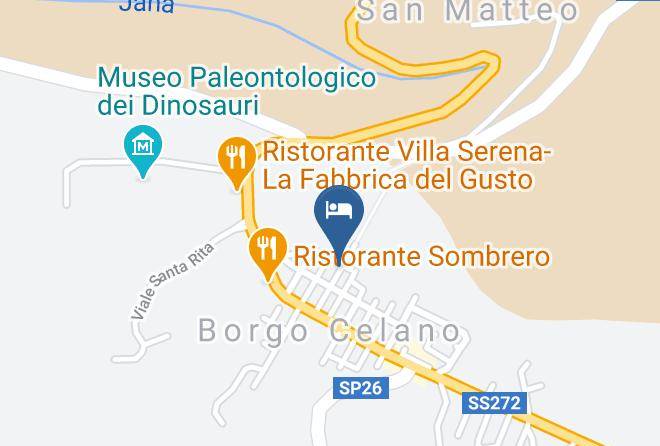 Foggia - Albergo Borgo Pace Maps