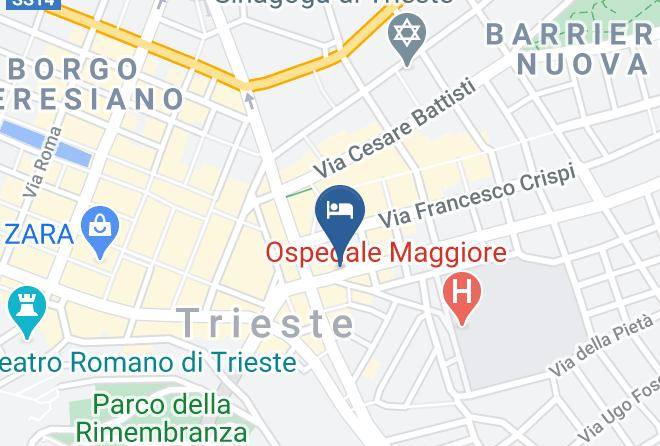 Trieste - Albergo Brioni Maps