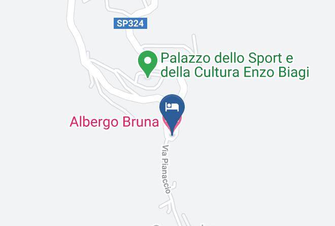 Albergo Bruna Map