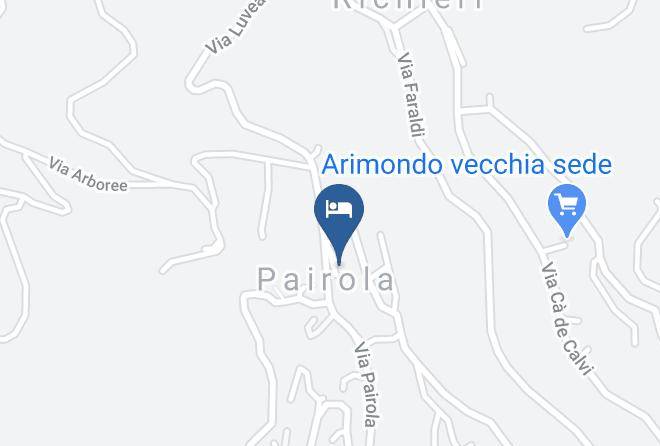 Imperia - Albergo Bruna Maps