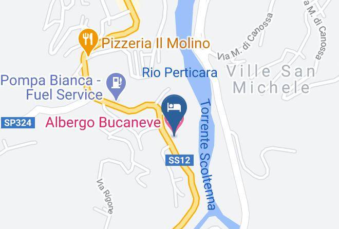 Modena - Albergo Bucaneve Maps