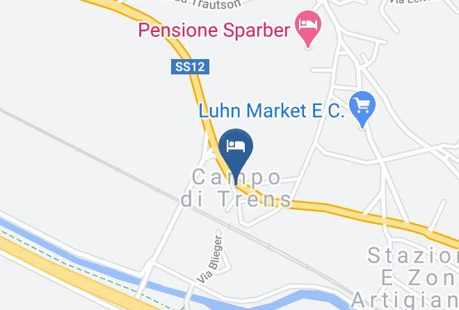 Bolzano - Albergo Burgfrieden Maps